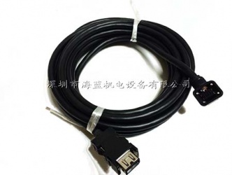 MR-J3ENCBL5M-A1-L/H三菱驅動器編碼線纜，三菱伺服電機電源線、三菱電機剎車制動線纜特價促銷